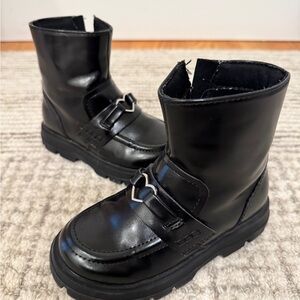 Black Zara Kids Boots